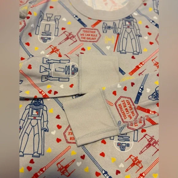 Hanna Andersson Pajamas, Women’s, S, Star Wars, Valentines, Valentine, Organic - Picture 5 of 11